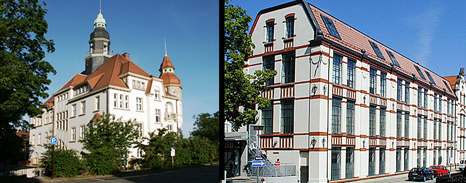 Rathaus und technisches Museum